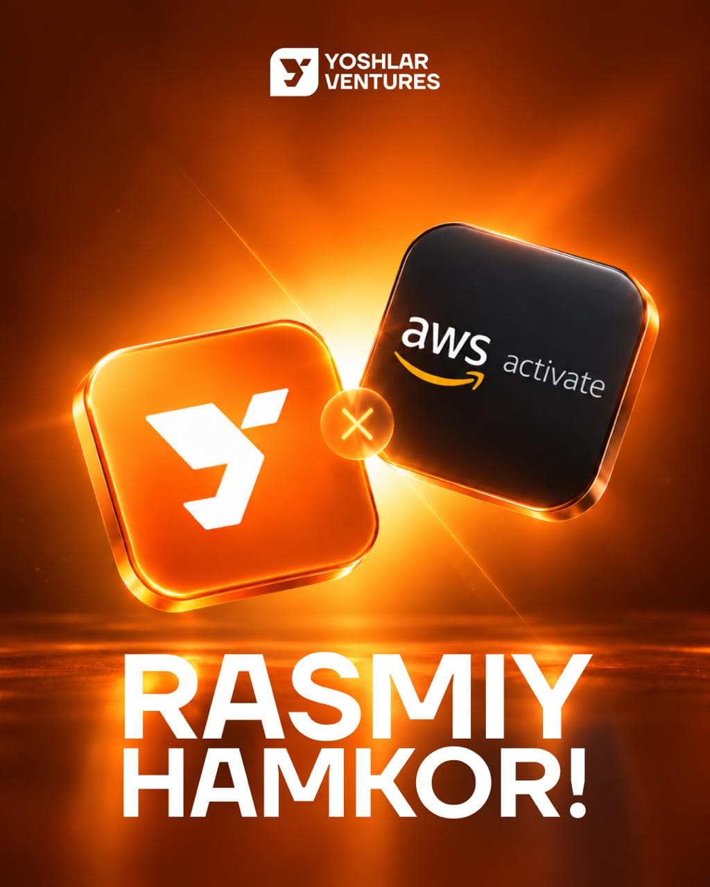 Yoshlar Ventures - AWS Activate rasmiy hamkori!